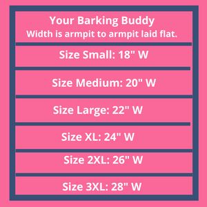 Easter Basket Dog Short Sleeve by Your Barking Buddy- Front Print (Pre-Order 2-3 Weeks)