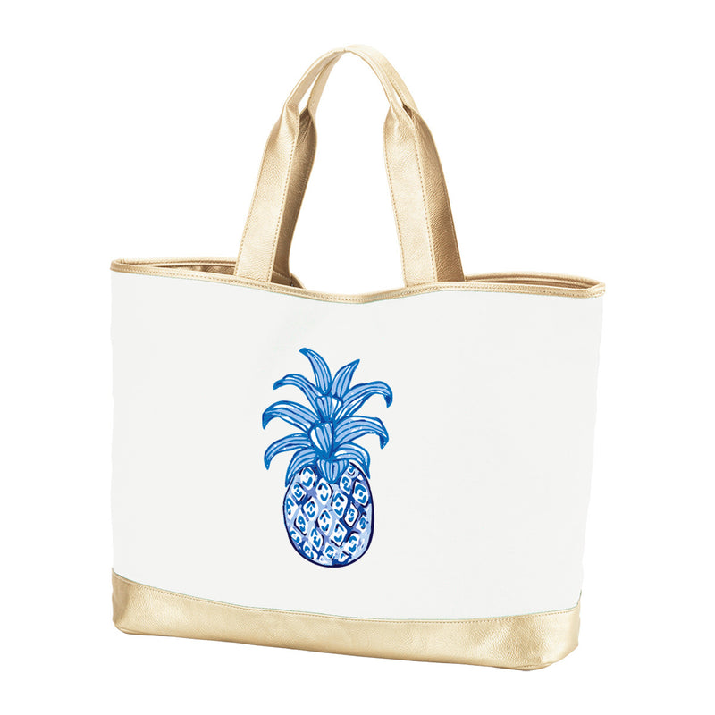 Pineapple Creme Cabana Tote