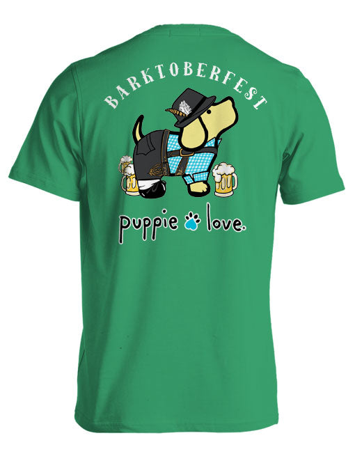 Barktoberfest Lederhosen Pup Short Sleeve By Puppie Love (Pre-Order 2-3 Weeks)