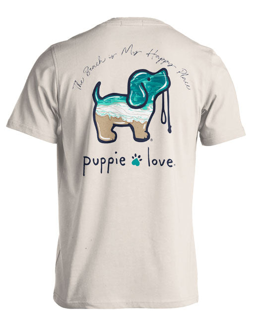 Beach Is My Happy Place Pup By Puppie Love (Pre-Order 2-3 Weeks)