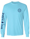 Beach Ornament Pup Long Sleeve Tee By Puppie Love (Pre-Order 2-3 Weeks)
