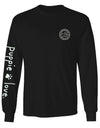 Black Bark Manor Pup Long Sleeve Tee By Puppie Love (Pre-Order 2-3 Weeks)