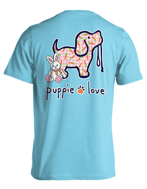 Carrot Pattern Pup Short Sleeve By Puppie Love (Pre-Order 2-3 Weeks)