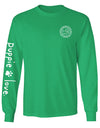 Christmas Grouch Pup Long Sleeve Tee By Puppie Love (Pre-Order 2-3 Weeks)