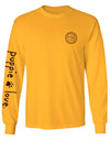 Cornucopia Pup Long Sleeve Tee By Puppie Love (Pre-Order 2-3 Weeks)