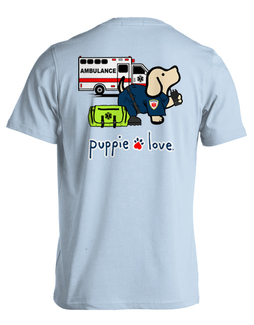 EMT Pup Short Sleeve By Puppie Love (Pre-Order 2-3 Weeks)