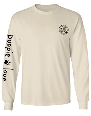 Fall Pups Long Sleeve Tee By Puppie Love (Pre-Order 2-3 Weeks)