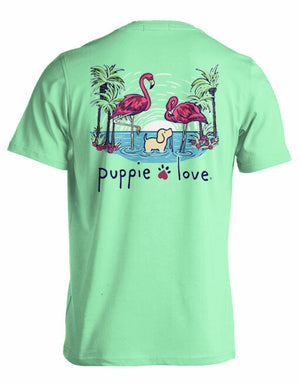 Flamingo Friends Pup By Puppie Love (Pre-Order 2-3 Weeks)