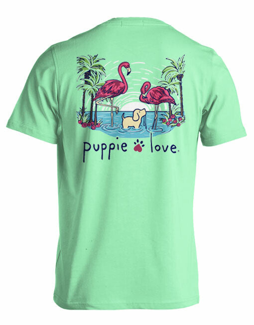 Flamingo Friends Pup By Puppie Love (Pre-Order 2-3 Weeks)