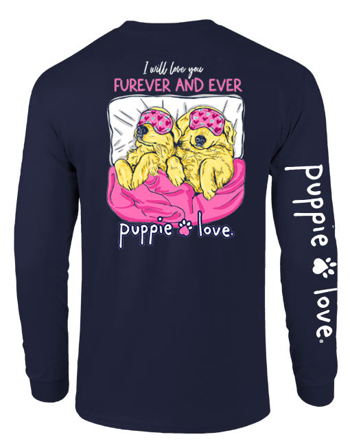 Furever And Ever Pups Long Sleeve Tee By Puppie Love (Pre-Order 2-3 Weeks)