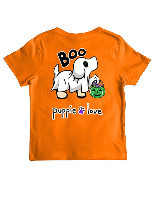 Youth Ghost Pup Short Sleeve By Puppie Love (Pre-Order 2-3 Weeks)