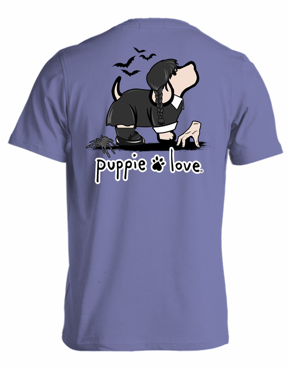 Gothic Pup Short Sleeve By Puppie Love (Pre-Order 2-3 Weeks)