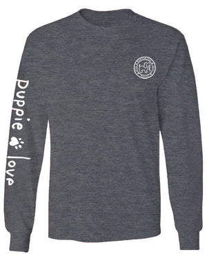 Halloween Stalker Pup Long Sleeve Tee By Puppie Love (Pre-Order 2-3 Weeks)