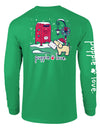 Letter To Santa Pup Long Sleeve Tee By Puppie Love (Pre-Order 2-3 Weeks)