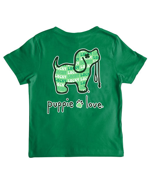 Youth Lucky Pup Short Sleeve By Puppie Love (Pre-Order 2-3 Weeks)