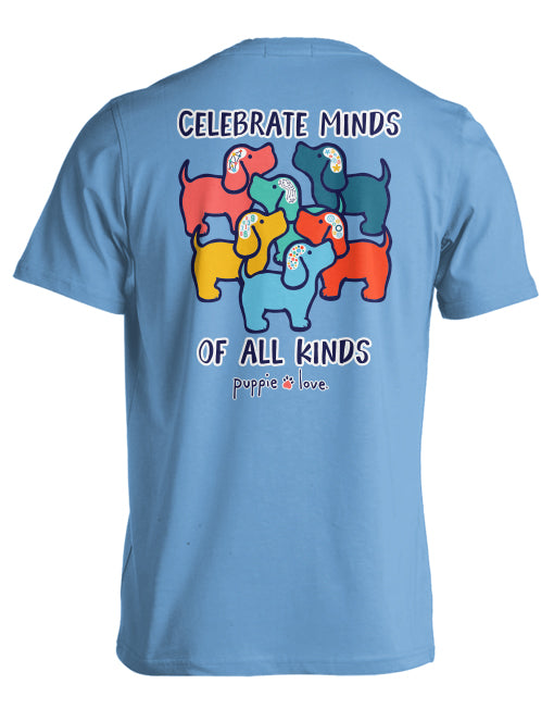 Minds Of All Kinds Pups Short Sleeve By Puppie Love (Pre-Order 2-3 Weeks)