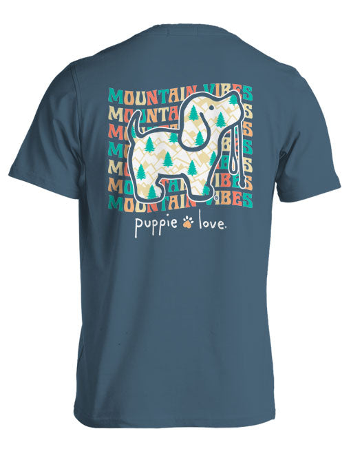 Mountain Vibes Pup Short Sleeve By Puppie Love (Pre-Order 2-3 Weeks)
