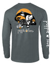 Nightmare Skeleton Pup Long Sleeve Tee By Puppie Love (Pre-Order 2-3 Weeks)