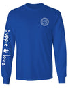 Penguin Pattern Pup Long Sleeve Tee By Puppie Love (Pre-Order 2-3 Weeks)