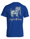 Penguin Pattern Pup Short Sleeve By Puppie Love (Pre-Order 2-3 Weeks)