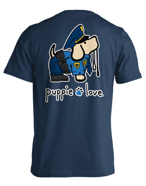 Police Pup Short Sleeve By Puppie Love (Pre-Order 2-3 Weeks)