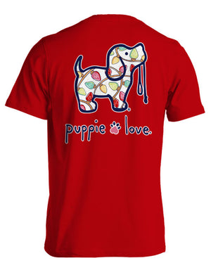 Rainbow Lights Pup Short Sleeve By Puppie Love (Pre-Order 2-3 Weeks)
