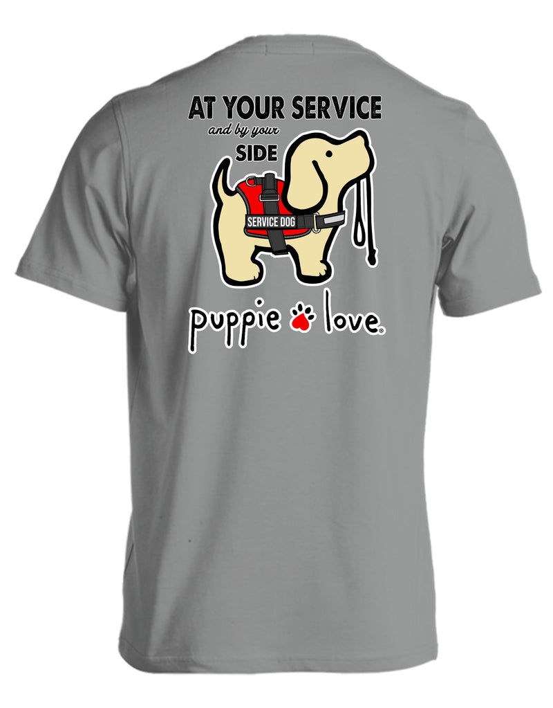 Service Pup Short Sleeve By Puppie Love (Pre-Order 2-3 Weeks)