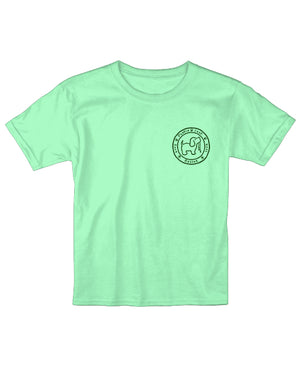 Youth St. Pats Rainbow Pup Short Sleeve By Puppie Love (Pre-Order 2-3 Weeks)