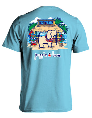 Tiki Treats Pup Short Sleeve By Puppie Love (Pre-Order 2-3 Weeks)