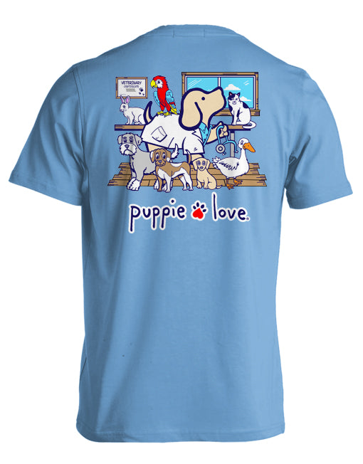 Vet Pup Short Sleeve By Puppie Love (Pre-Order 2-3 Weeks)