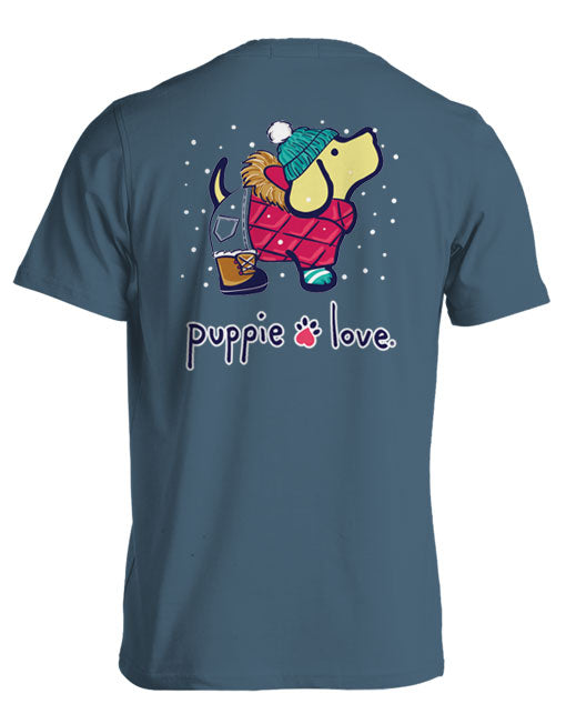 Winter Parka Pup Short Sleeve By Puppie Love (Pre-Order 2-3 Weeks)