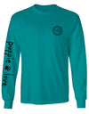 Zombie Skeleton Pup Long Sleeve Tee By Puppie Love (Pre-Order 2-3 Weeks)