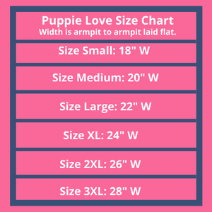 Western Pattern Pup Long Sleeve Tee By Puppie Love (Pre-Order 2-3 Weeks)