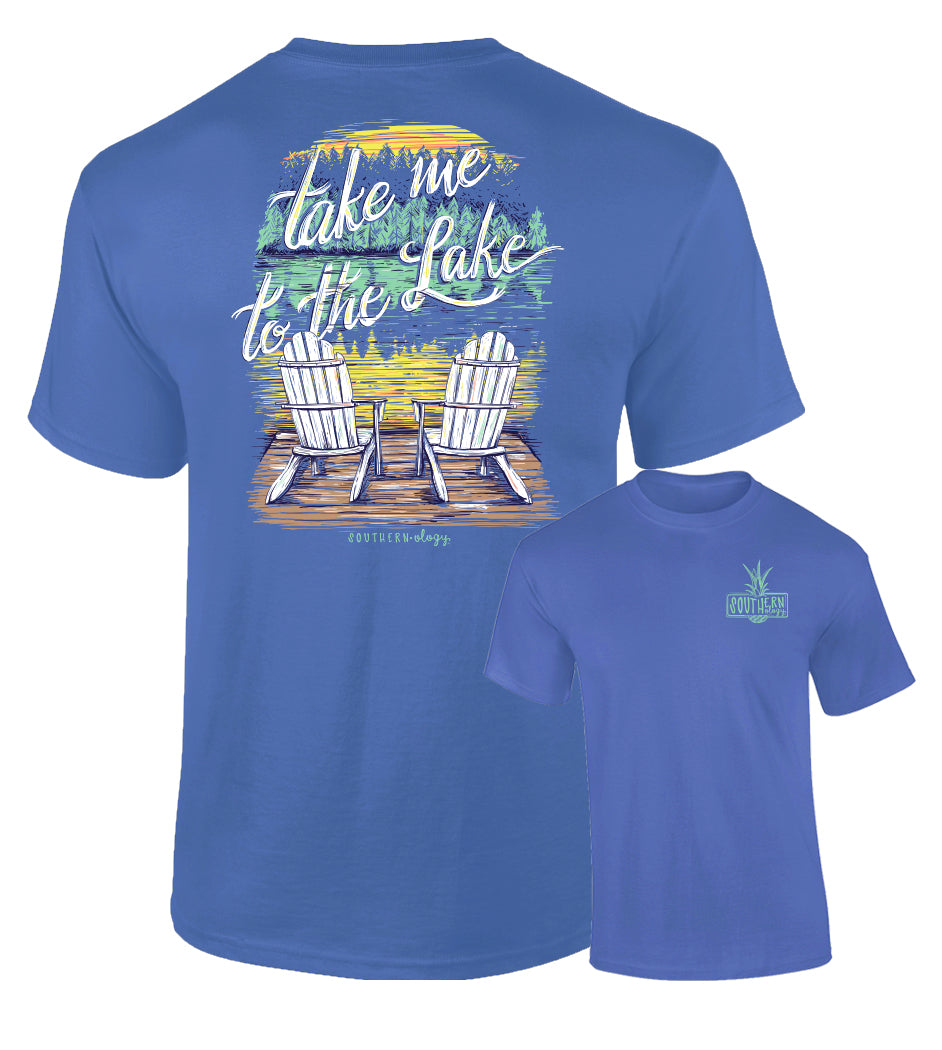 Southernology -Take Me to the Lake Tee Shirt (Lead Time 2 Weeks)