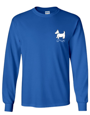 Winter Skating Dog Long Sleeve by Your Barking Buddy (Pre-Order 2-3 Weeks)
