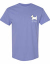 Happy Easter Sign Dog Short Sleeve by Your Barking Buddy (Pre-Order 2-3 Weeks)