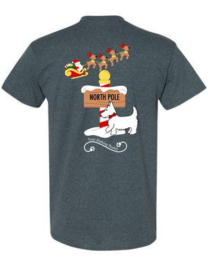 North Pole Dog Short Sleeve by Your Barking Buddy (Pre-Order 2-3 Weeks)