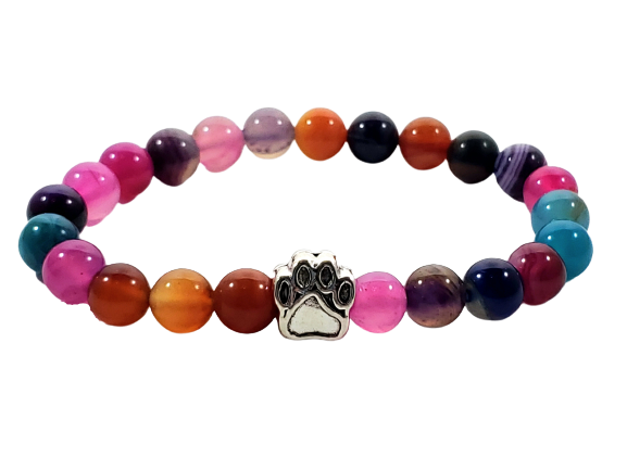 Multi Paw Print Bracelet by Your Best Buddy