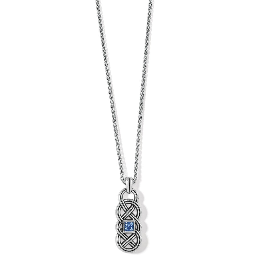 Interlok Lustre  Blue Necklace by Brighton