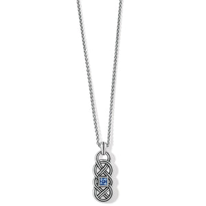 Interlok Lustre  Blue Necklace by Brighton