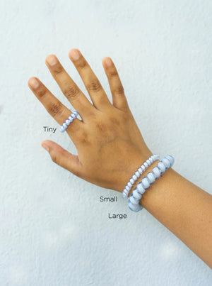 Teleties Spring Swirl - Large Hair Tie Pack Of 3