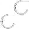 Alcazar Medley Post Hoop Earrings by Brighton