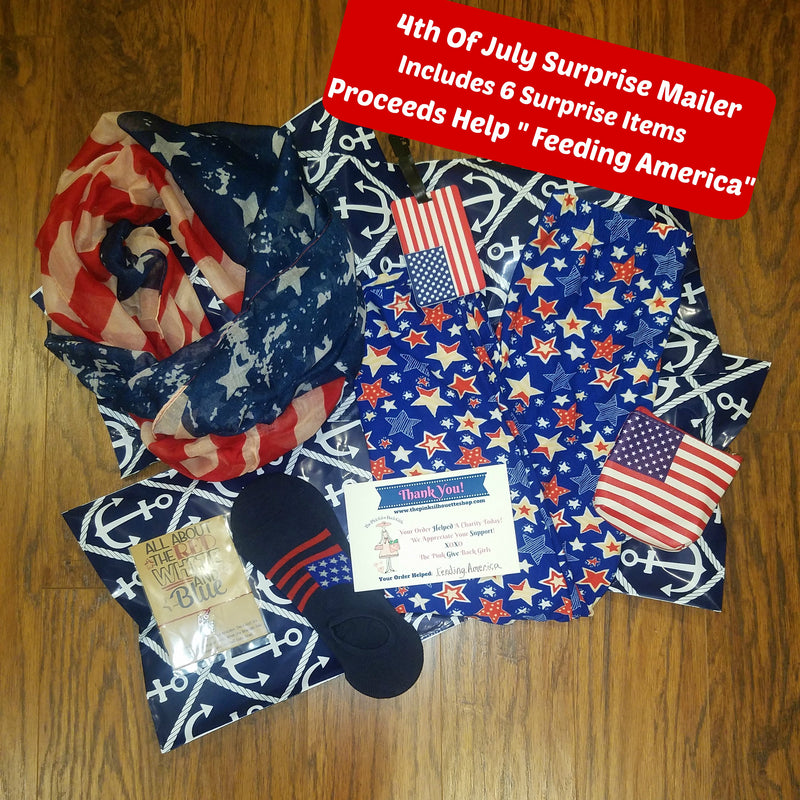 4th Of July Surprise Mailer Supporting "Feeding America"- (Ready To Ship)