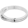Interlok Hinged Bangle by Brighton