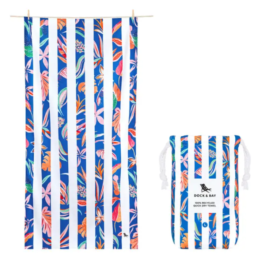 Dock & Bay Quick Dry Towel - Tropical Bloom