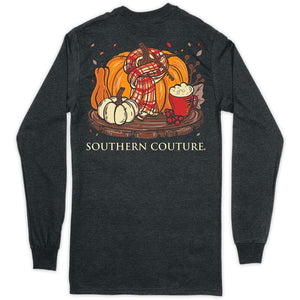 Scarf Pumpkin Long Sleeve by Southern Couture