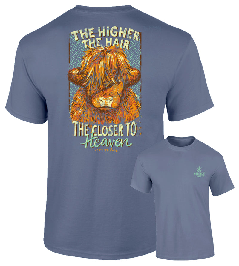 Southernology - Higher The Hair Tee Shirt (Lead Time 2 Weeks)
