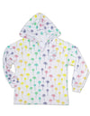 Rainbow Palm Lounge Hoodie By Puppie Love (Pre-Order 2-3 Weeks)