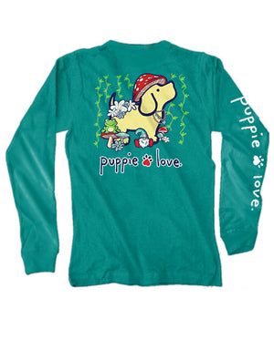 Mushroom Pup Long Sleeve Tee By Puppie Love (Pre-Order 2-3 Weeks)