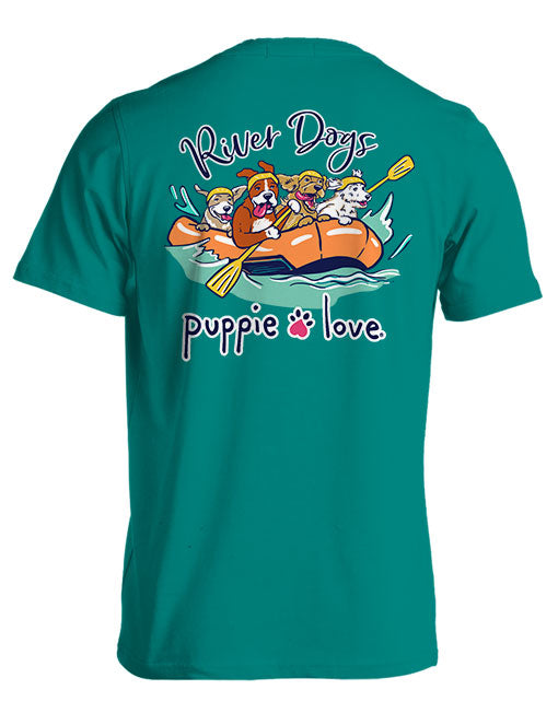 River Dogs Pup Pup Short Sleeve By Puppie Love (Pre-Order 2-3 Weeks)
